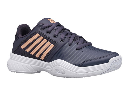 KSwiss Buty tenisowe Court Express Clay/Na korty szare-niebieskie Damskie
