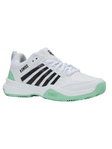 Buty tenisowe KSwiss Court Express 2 na nawierzchnię ceglaną/piaskową białe/mintowe/czarne damskie