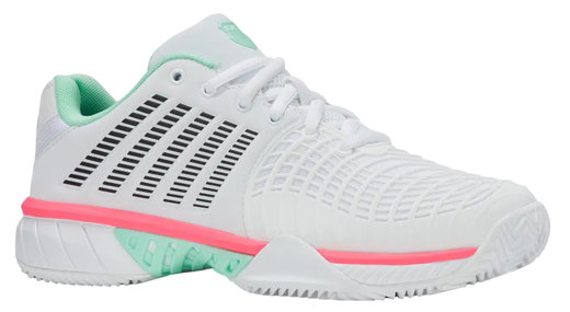 KSwiss Tennisschuhe Express Light 3 Clay/Sandplatz weiss/mint/pink Damen