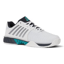 KSwiss Padelschuhe Express Light 3 weiss/carbongrau/blau Herren
