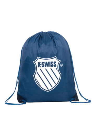 KSwiss worek na buty Promo z ściągaczem niebieski