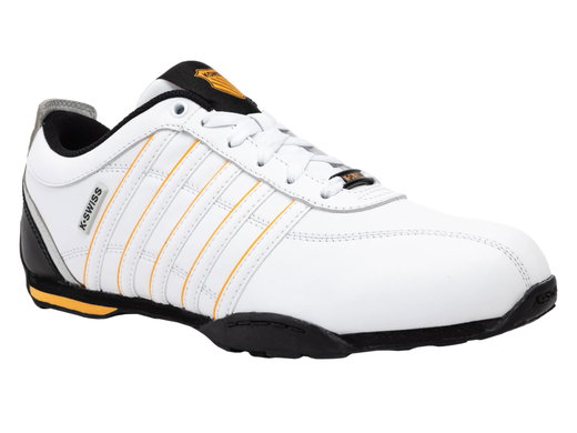 KSwiss Sneaker Arvee 1.5 Leder 2026 weiss/schwarz/gelb Herren
