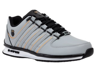 KSwiss Sneaker Rinzler Leder 2026 grau/schwarz/orange Herren