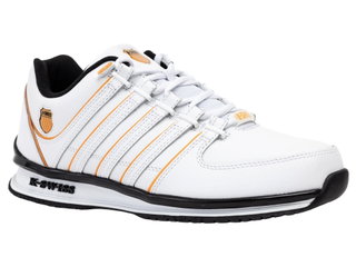KSwiss Sneaker Rinzler Leder 2026 weiss/schwarz/gelb Herren