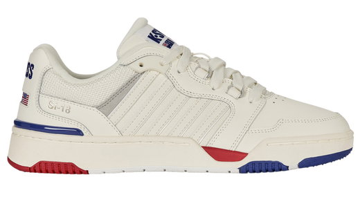 KSwiss Sneaker Si-18 Rival (Leder) cremeweiss/navy/rot Herren