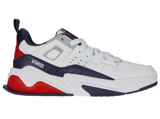 KSwiss Sneaker Techna Trainer (Leder) weiss/navyblau/rot Herren