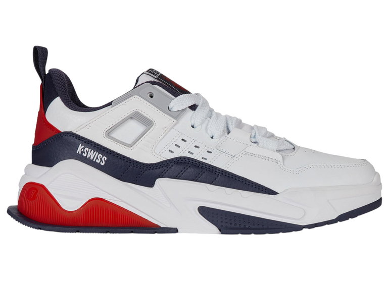 KSwiss Sneaker Techna Trainer (Leder) weiss/navyblau/rot Herren