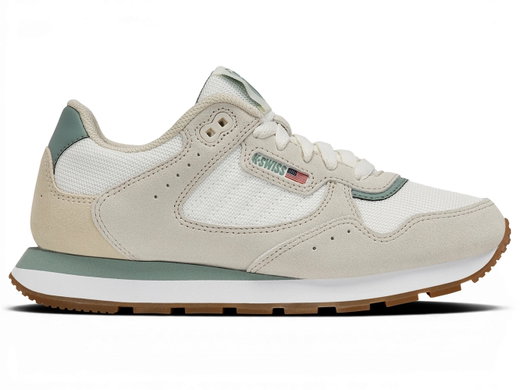 KSwiss Sneaker Vista Runner T white/beige/green ladies