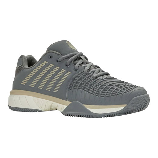 KSwiss Tennis Shoes Express Light 3 Clay/Sand Court 2026 Grey/Palekhaki Men's