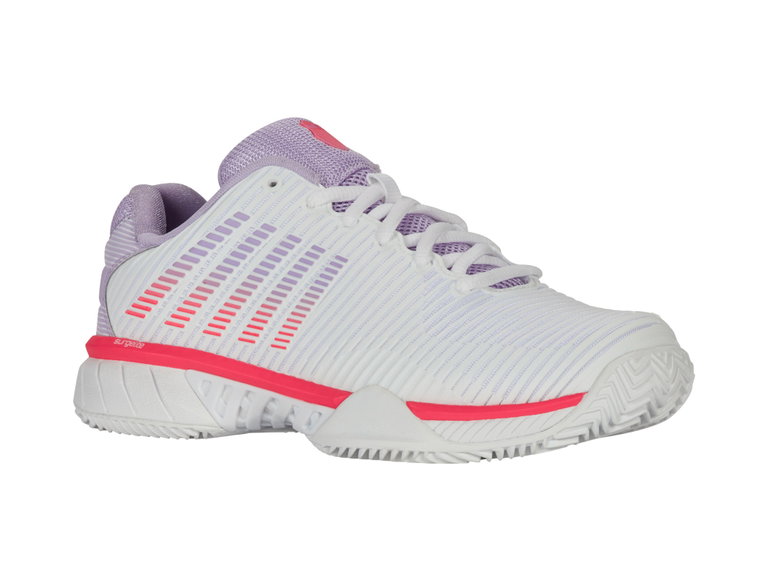 KSwiss Tennisschuhe Hypercourt Express 2 HB Clay/Sandplatz weiss/orchid/pink Damen