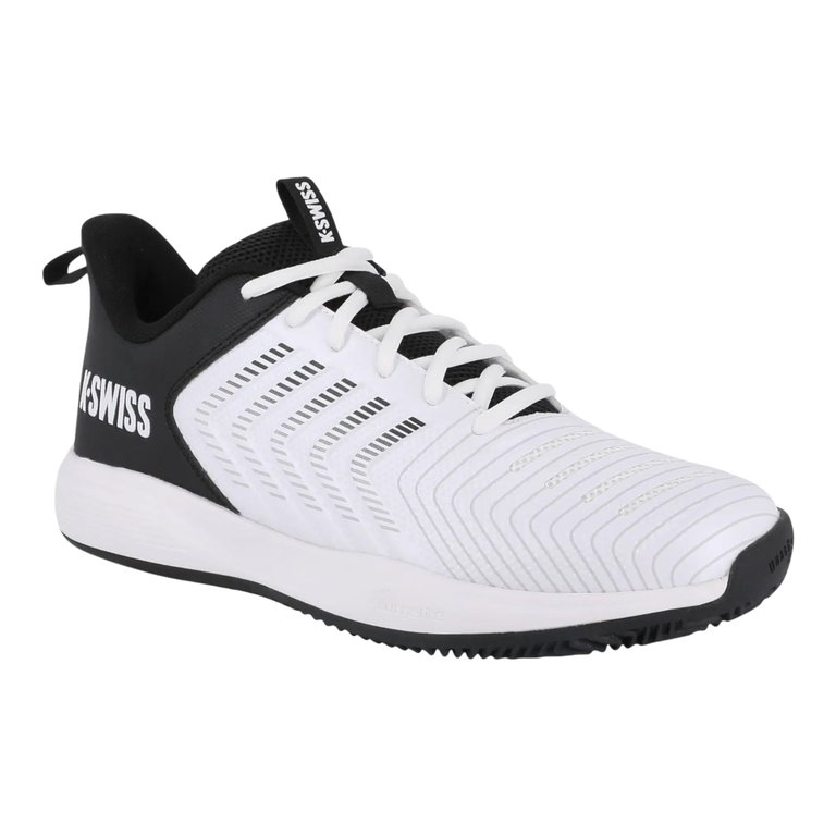 KSwiss Ultrashot Light Clay/Sand Court Tennis Shoes 2026 white/black men's