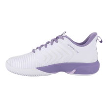 KSwiss Ultrashot Light Clay/Sand Court Tennis Shoes 2026 White/Lavender Ladies