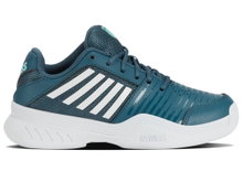 KSwiss buty tenisowe Court Express Indoor/Carpet/Teppich tealblue/biały dziecięce