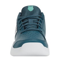 KSwiss buty tenisowe Court Express Indoor/Carpet/Teppich tealblue/biały dziecięce