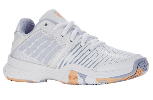 KSwiss Tennis Shoes Court Express Omni Allcourt 2024 white/violet/peach Kids