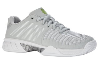 KSwiss Tennis Shoes Express Light 3 Allcourt grey/white/lime green Women