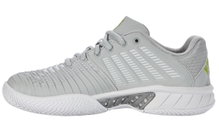 KSwiss Tennis Shoes Express Light 3 Allcourt grey/white/lime green Women