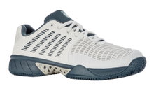 KSwiss buty tenisowe Express Light 3 HB na nawierzchnię ceglaną/piaskową białe/turkusowe męskie