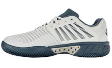 KSwiss buty tenisowe Express Light 3 HB na nawierzchnię ceglaną/piaskową białe/turkusowe męskie