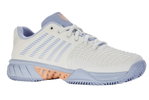 KSwiss buty tenisowe Express Light 3 na nawierzchnię ceglaną/piaskową białe/fioletowe/brzoskwiniowe damskie