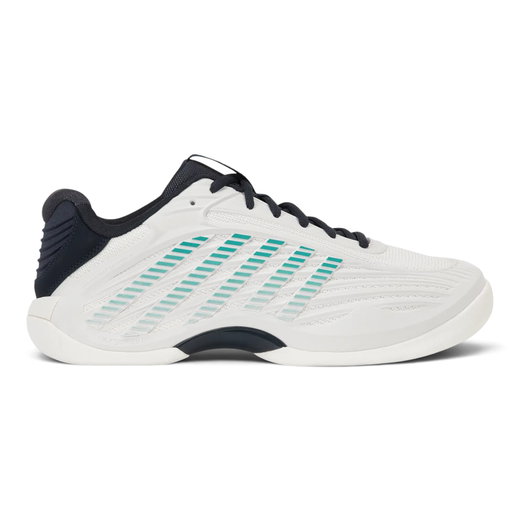 KSwiss Tennisschuhe Hypercourt Express 3 Indoor/Carpet/Teppich weiss/carbon/blau Herren