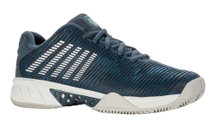 KSwiss Tennis Shoes Hypercourt Express 2 HB Clay/Sand Court 2024 - teal blue/white Men