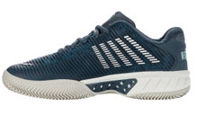 KSwiss Tennis Shoes Hypercourt Express 2 HB Clay/Sand Court 2024 - teal blue/white Men