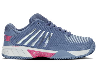 KSwiss Tennis Shoes Hypercourt Express 2 Clay/Sand Court Blue/Pink Women