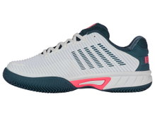KSwiss Hypercourt Express 2 Clay/Sand Tennis Shoes White/Navy Blue Kids