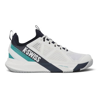 KSwiss Tennis Shoes K-Frame Speed Rublo Clay/Sand Court 2026 White/Carbon Grey/Blue Men's