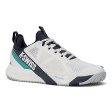 KSwiss Tennisschuhe K-Frame Speed Rublo Clay/Sandplatz 2026 weiss/carbongrau/blau Herren