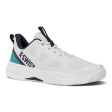 Buty tenisowe KSwiss K-Speed Team Clay/Sandplatz białe/węglowe/niebieskie męskie