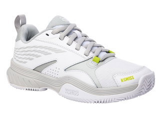 KSwiss Tennisschuhe Speedex HB Clay/Sandplatz - weiss/grau/limegrün Damen