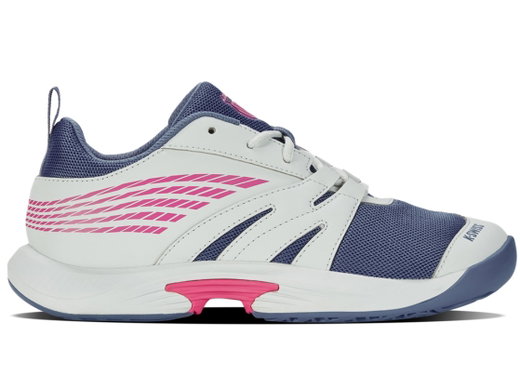 KSwiss Tennisschuhe Speedtrac Allcourt weiss/dunkelblau/pink Kinder