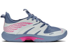 KSwiss Tennis Shoes Speedtrack Allcourt Blue/Pink Ladies