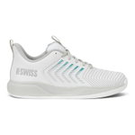 KSwiss Ultrashot Light Indoor/Carpet Tennis Shoes White/Grey Ladies
