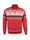Kama Sweater Pullover 471 Half Zip mit Wintermotiv (Merinowolle-Mischung) rot Herren