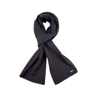 Kama Schal (Merinowolle-Mischung) S22 - schwarz 170m x 22cm - 1 Stück