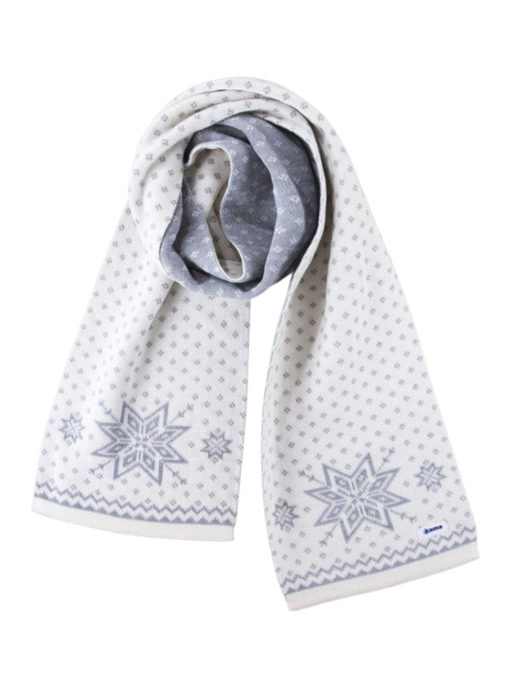 Kama Scarf (Merino Wool) S23 - white 160cm x 25cm - 1 piece