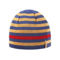 Kama Strickmütze (Beanie) A162 Merino - blau/rot/gelb - 1 Stück