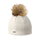 Kama Strickmütze (Bommel) A166 Merino - Damen weiss - 1 Stück