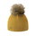 Kama Strickmütze (Bommel) A166 Merino - Damen gelb - 1 Stück
