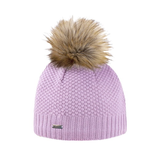 Kama Strickmütze (Bommel) A166 Merino - Damen pink - 1 Stück