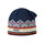 Kama Strickmütze (Bommel) A187 Merino - navyblau/weiss/rot - 1 Stück