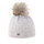 Kama knitted hat (pom-pom) A173 Merino - ladies white - 1 piece