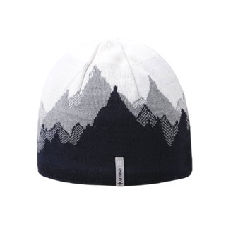 Kama Strickmütze (Beanie) K64 Merino Kamakadze - schwarz/grau/weiss - 1 Stück