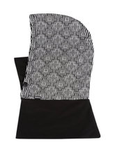 Kama balaclava D26 - black/white - 1 piece