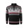 Kama Sweater Pullover 3371 Half Zip mit Nordischen Muster (warm, winddicht) schwarz Herren