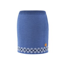 Kama Winterrock 6011 aus Merinowolle (winddicht, gefüttert) denim blau Damen