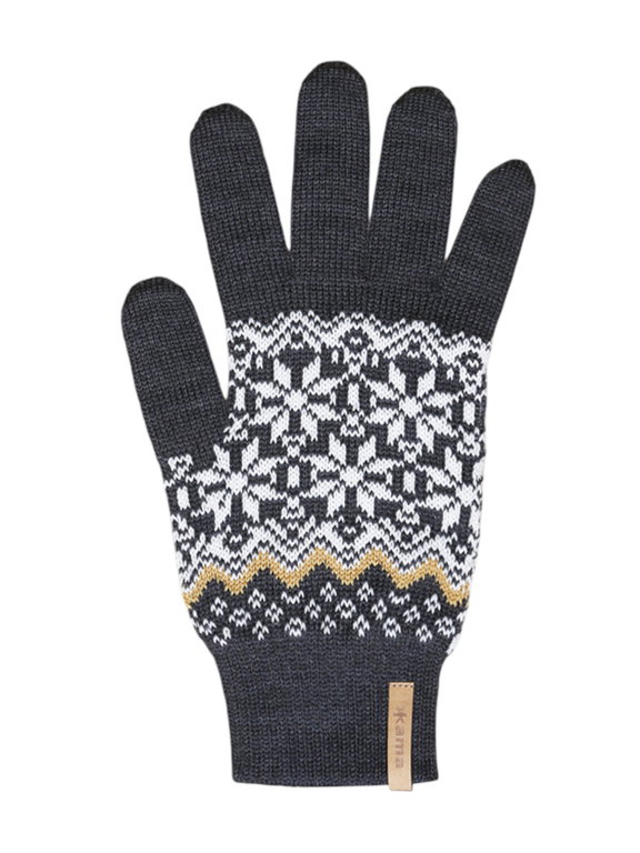 Kama Winterhandschuhe R116 (Merinowolle, warm) graphitgrau - 1 Paar